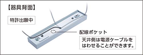パナソニック LED キッチンベースライト 昼白色 HH-SF0052Nの通販はau