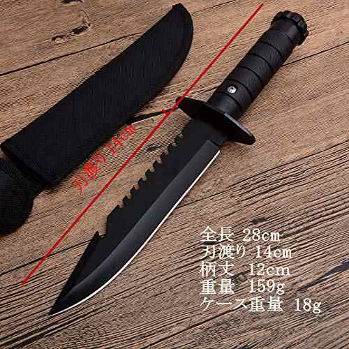 Dcenrun シースナイフ サバイバルナイフ 登山ナイフ
