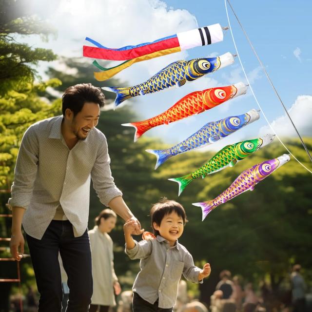元気人形工房 鯉のぼり こいのぼり 金箔 1.5mセット ベランダ用 子供の日 端午の節句 初節句 こどもの日 五月五日 2m伸縮スタンド付 高級_8