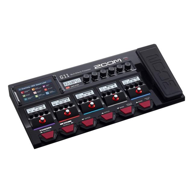 ZOOM ズーム ギター用エフェクター/IRローダー機能搭載 タッチパネル対応 フラッグシップモデル【メーカー3年延長保証付】 G11_8
