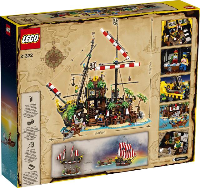 レゴ(LEGO) アイデア 赤ひげ船長の海賊島 21322_2
