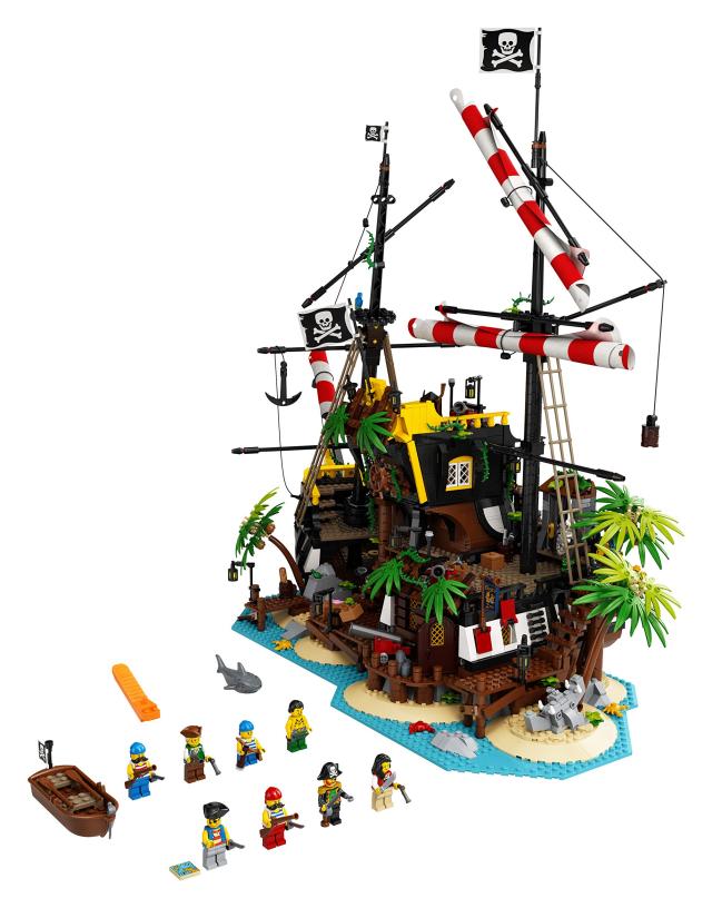 レゴ(LEGO) アイデア 赤ひげ船長の海賊島 21322_5