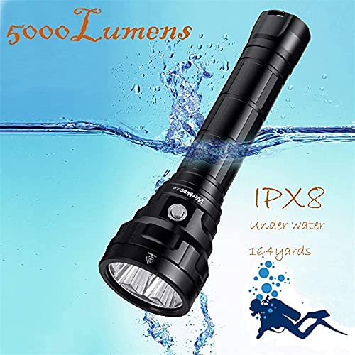 Wurkkos DL40 ダイビングライト LED 懐中電灯 防水 5000LM ダイビング