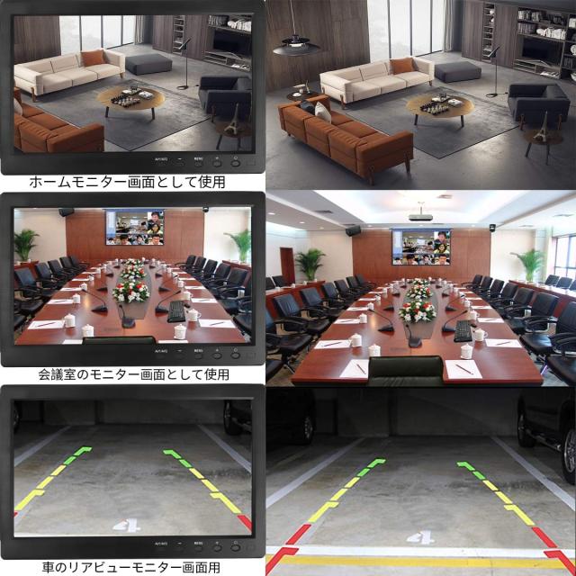 10.1インチモニター液晶小型モニター1280X800 IPS 全視野 TFTディスプレイ AV/VGA/TV/HDMI/BNC対応 スピーカー内蔵 CCTV DVD FPV DV