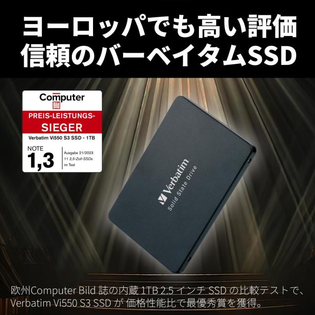 Verbatim バーベイタム NVMe PCIe Gen4.0x4 PCIe4.0 Vi5000シリーズ 2TB 最大読込 5000MB 国内代理店IO Dataサポート 31827-J
