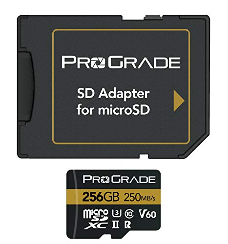 ProGrade Digital microSDXC UHS-II V60 GOLD 256GB プログレード 