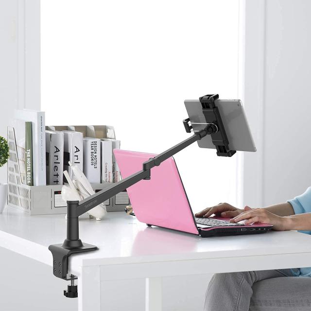 Smatree iPad スタンド 卓上アーム 4.7〜12.9インチ対応 ブラック_7