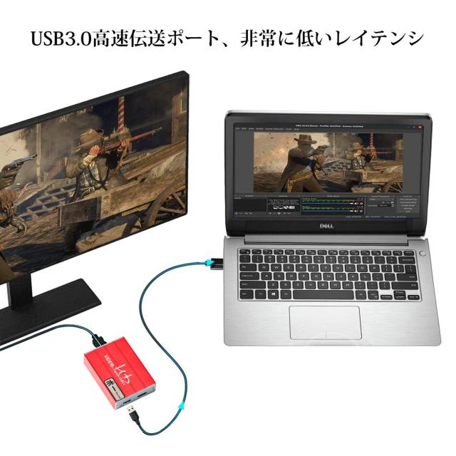 ShuOneキャプチャボード、USB 3.0 HDMIゲームキャプチャデバイス 