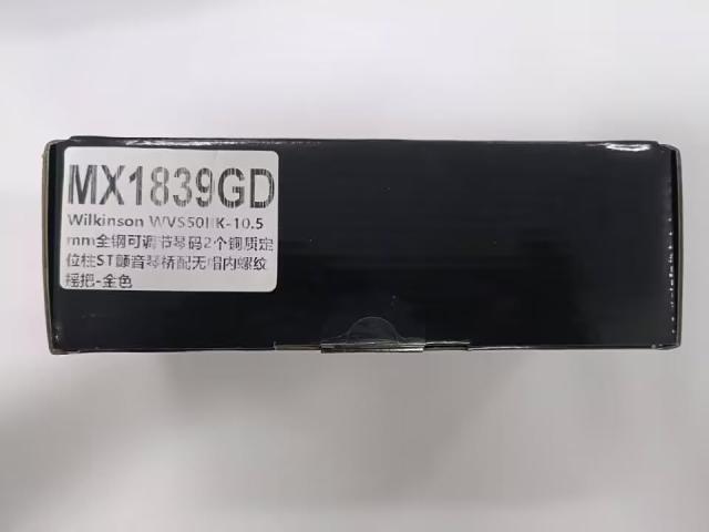 Wilkinson WVS50IIK 弦ピッチ10.5mm スチールサドル2点支持タイプ トレモロブリッジユニット アッセンブリー フルスチールブロック付き U_6