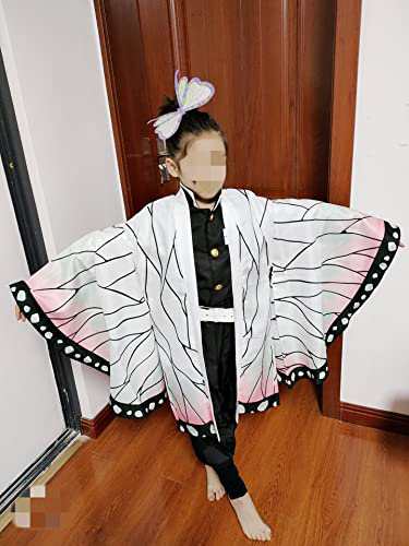 COSSA 胡蝶 しのぶ 子供服 子供用 コスプレ衣装 キッズ きめつのやいば ...