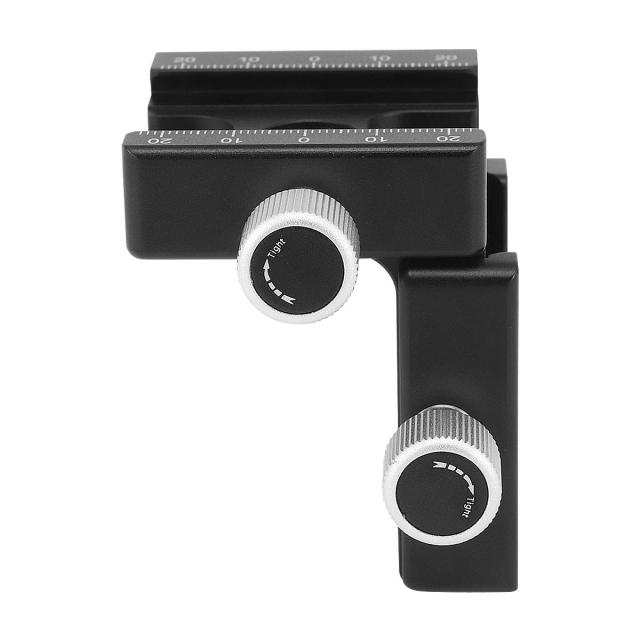 Haoge CP-RA90 L字型クランプ 90度 ダブルクイックリリース Lクランプ