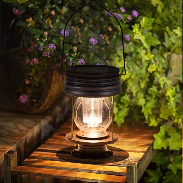 ソーラー 大きいサイズ 自動点灯 ガーデンライト ランタンKOKUYO