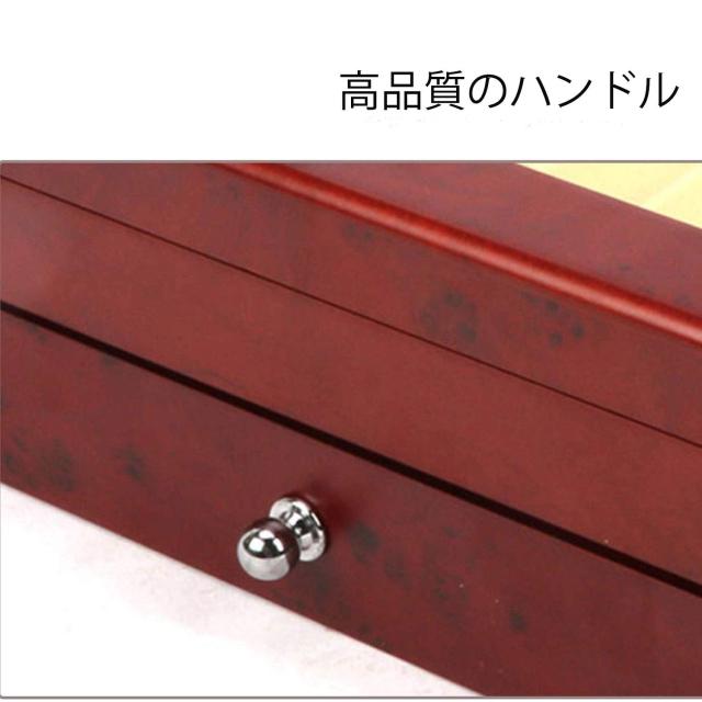 Nisorpa 木製ペンケース 23本 万年筆ケースホルダー大容量 筆箱 万年筆