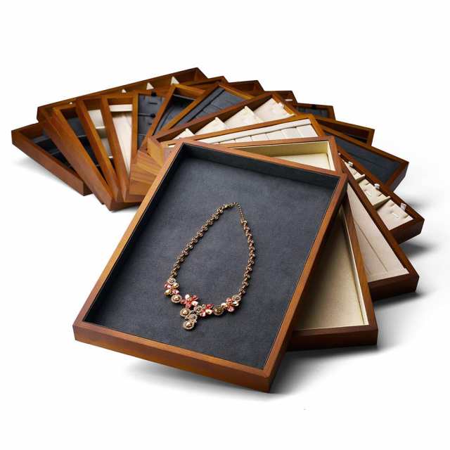 Oirlv ジュエリートレイ アクセサリートレイ 木製 ネックレス ブレスレット ピアス 指輪展示用 小物置き 高級 おしゃれ P05202 (D:リンの通販は Oirlv ジュエリートレイ アクセサリートレイ 木製 ネックレス ブレスレット ピアス 指輪展示用 小物置き 高級 おしゃれ P05202 (D:リンの通販は