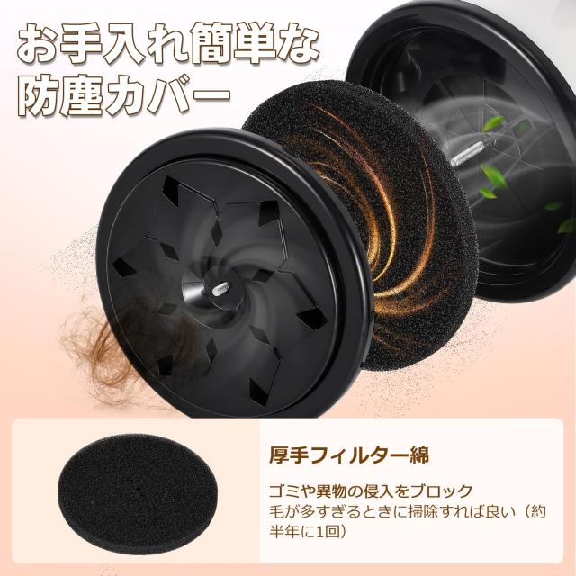 NEWTRY ペットドライヤー 犬用 ペット用 ドライヤー ブロワー 送風機