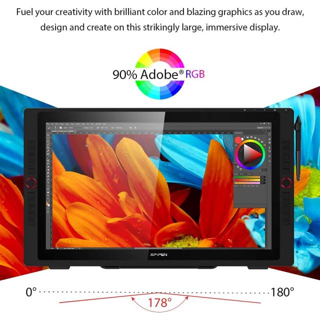 XP-Pen 液タブ 23.8型 2K QHD 液晶ペンタブレット エクスプレス XP-Pen 液タブ 23.8型 2K QHD 液晶ペンタブレット エクスプレス
