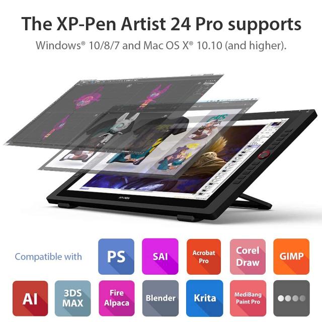 XP-Pen 液タブ 23.8型 2K QHD 液晶ペンタブレット エクスプレス XP-Pen 液タブ 23.8型 2K QHD 液晶ペンタブレット エクスプレス