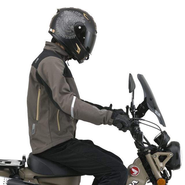 デイトナ(Daytona) バイク用 スクリーン クランプバー付き ハンター