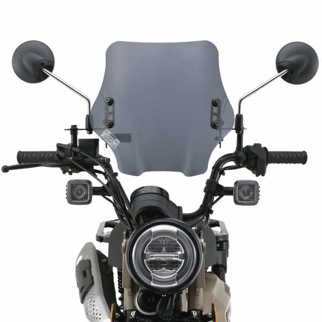 デイトナ(Daytona) バイク用 スクリーン クランプバー付き