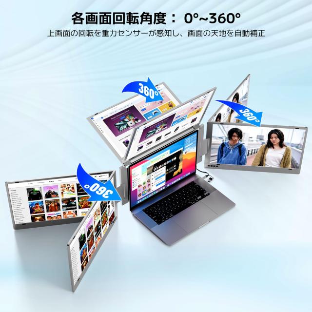 Kogoda モバイルモニター アルミ合金製 15.6インチ ポータブルモニター 持ち運び スイッチ用 ゲームモニター モバイルディスプレイ IPS液