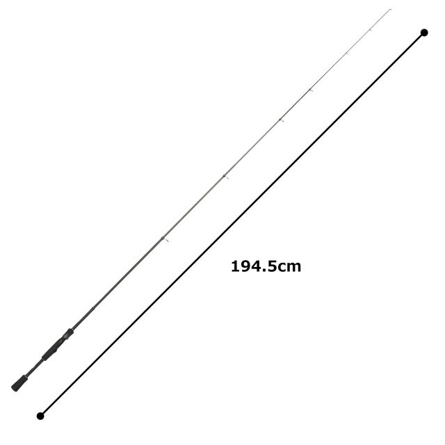 メジャークラフト バスロッド バスパラ 振り出し/スピニングモデル 6’6”(1.98m) BXST-665ML