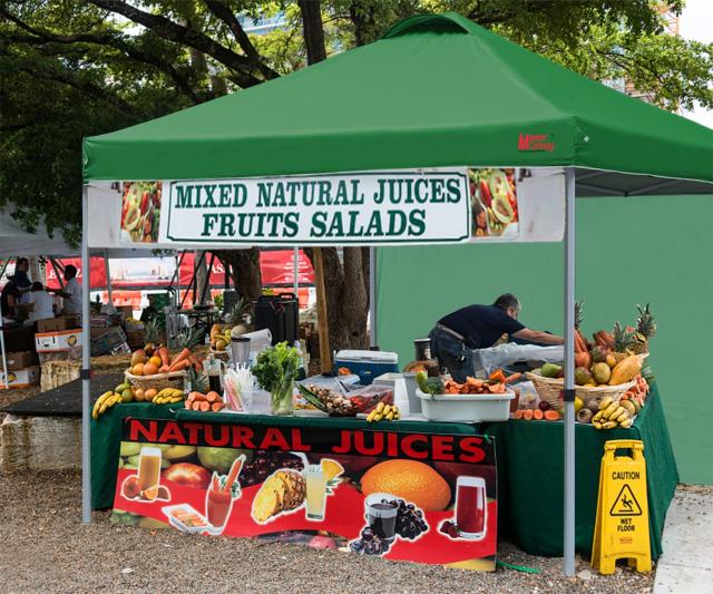 マスターキャノピーワンタッチタープテント サイドシート3M,緑