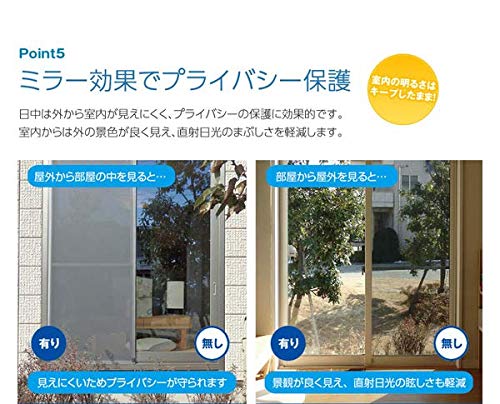 遮熱クールアップ 特典 セキスイ 遮光シート 窓ガラス用 (100cm×200cm) 4枚セット 熱中症対策 遮熱フィルム_4