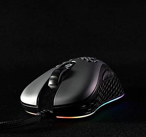 Gwolves Skoll SKL 2020年版 65g 超軽量ハニカムデザイン 有線RGB