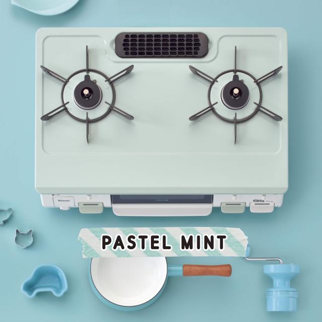 リンナイ「お知らせコンロ」 幅約60cm 片面焼グリル 左強火力 プロパン