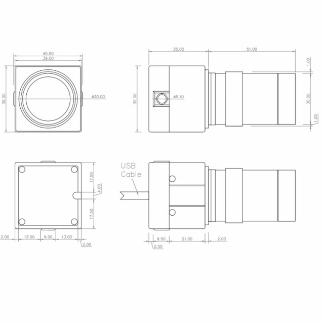 ELP 800万画素ウェブカメラ 5-50mm手動可変焦点レンズ HD画質 8MPズーム Sony IMX179搭載USB2.0 Webカメラ 付き  バリフォーカルレンズフの通販はau PAY マーケット - ふうまりストア | au PAY マーケット－通販サイト