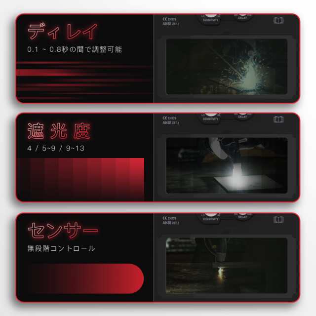 YESWELDER 溶接面 本当の色を映す ソーラーパワー 自動遮光溶接 YESWELDER 溶接面 本当の色を映す ソーラーパワー 自動遮光溶接