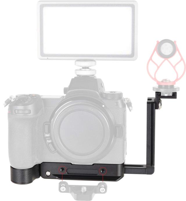 WEPOTO Nikon Z5 Z6 Z7 Z6II Z7II用ハンドグリップLブラケッメタル CS-Z7_1