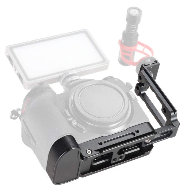 WEPOTO Nikon Z5 Z6 Z7 Z6II Z7II用ハンドグリップLブラケッメタル CS-Z7_2