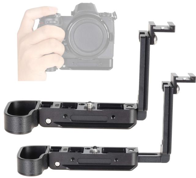 WEPOTO Nikon Z5 Z6 Z7 Z6II Z7II用ハンドグリップLブラケッメタル CS-Z7_3