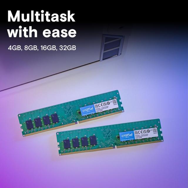 Crucial デスクトップ用増設メモリ 8GB(8GBx1枚) DDR4 3200MT/s(PC4