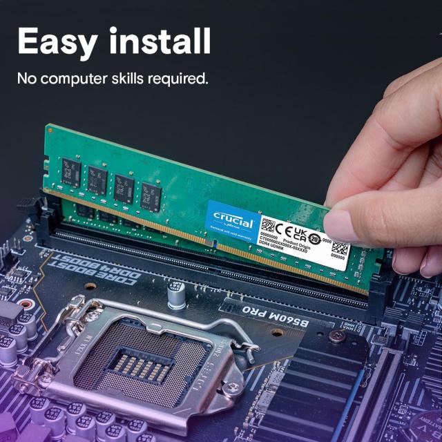 Crucial デスクトップ用増設メモリ 8GB(8GBx1枚) DDR4 3200MT/s(PC4