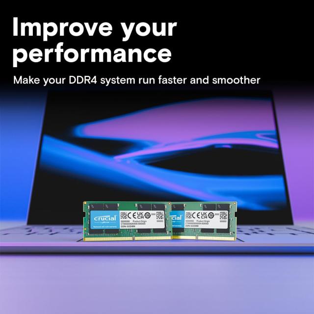 Crucial ノートPC用増設メモリ 32GB(16GBx2枚) DDR4 3200MT/s(PC4
