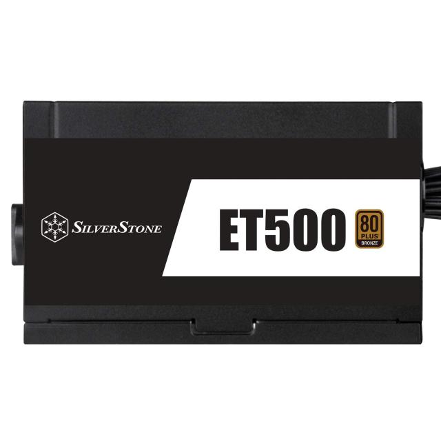 SilverStone Essentialシリーズ 80PLUS BRONEZE認証 500W SST-ET500-B_4