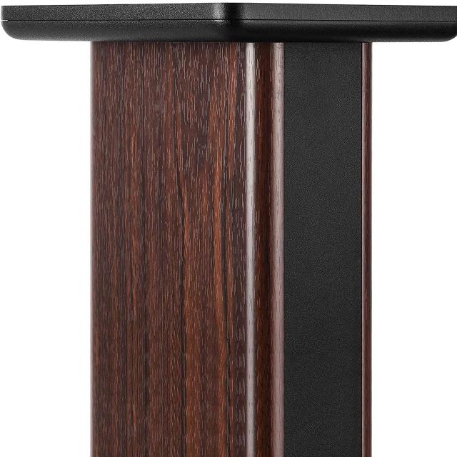 BQKOZFIN スピーカースタンド 高さ70cm スピーカー 台 木製 2台1組 天板18.5×23.5cm 耐荷重50kg