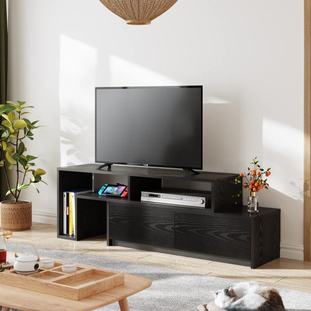 WLIVE テレビ台 テレビボード ローボード 伸縮 角度自由 コーナー 左右レ Amazon｜WLIVE テレビ台 テレビボード ローボード 伸縮 角度自由