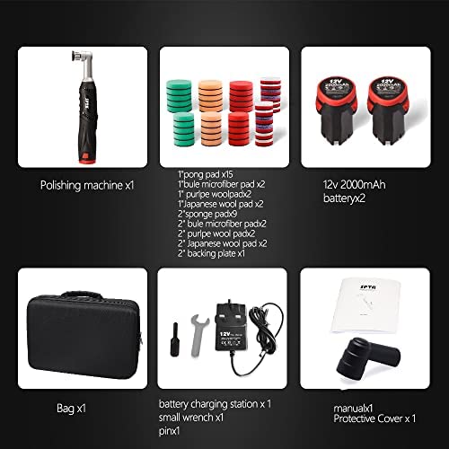 ポリッシャー, SPTA 12V コードレスポリッシャー, 充電式ポリッシャー