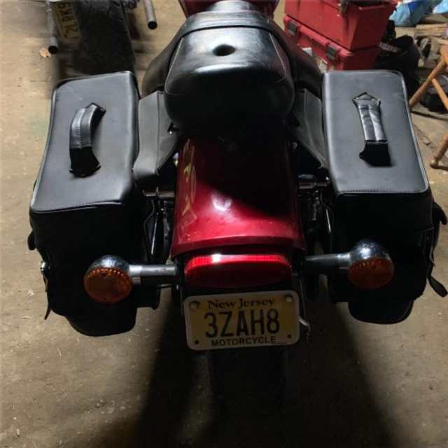 AQIMY バイク用 汎用 サイドバッグ サポートバー バッグステー
