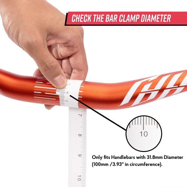 Funn イコライザ（Equalizer） MTB ステム 31.8 mm × 長さ 50mm ステム - クランプ直径：31.8mm - マウンテンバイク BMX 自転車 に適用_4