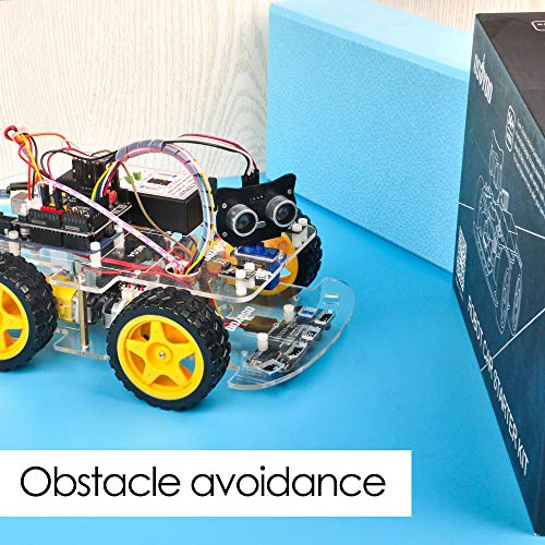 OSOYOO Arduino用 アルドゥイーノ UNO 多機能 教育 ロボット カー V2.1 