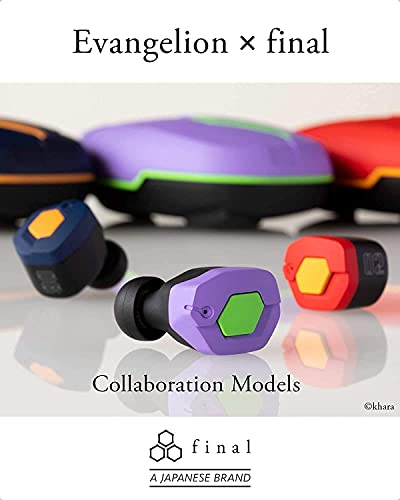新品final EVA2020×final ワイヤレスイヤホン (2号機モデル) エヴァンゲリオン×final 完全ワイヤレスイヤホン｜final