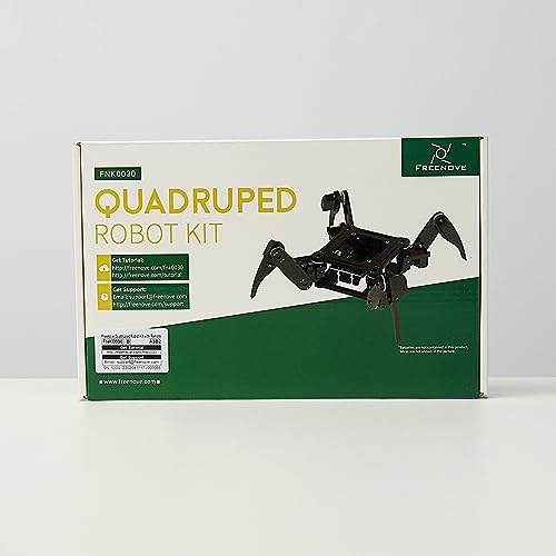 Freenove 四足歩行ロボットキット リモコン付き (Arduino IDE対応) アプリリモコン ウォーキング ハイハイ ツイスト サ
