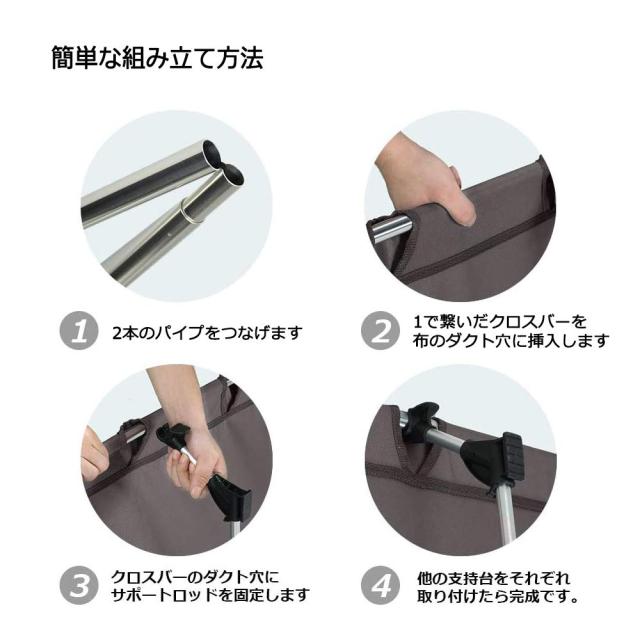 Dominant-X コット キャンプ アウトドアベッド 超軽量 コンパクト 折りたたみ式 静音設計 耐荷重150kg 防水 通気性 防災 車中泊 枕と収納_6