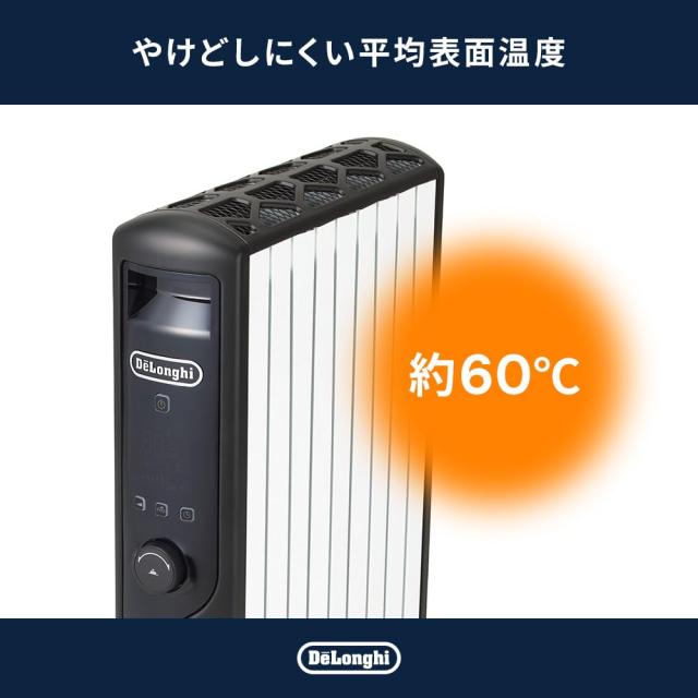 De'Longhi (デロンギ) マルチダイナミックヒーター MDHU12-BK 電気