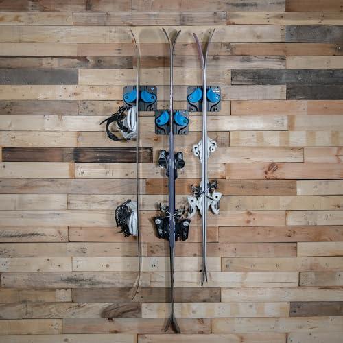 【在庫処分】のスキー＋スノーボード ラック 壁掛け 収納ラック｜ロッカー、チップ 並行輸入品】Gravity Grabber のスキー＋スノーボード ラック