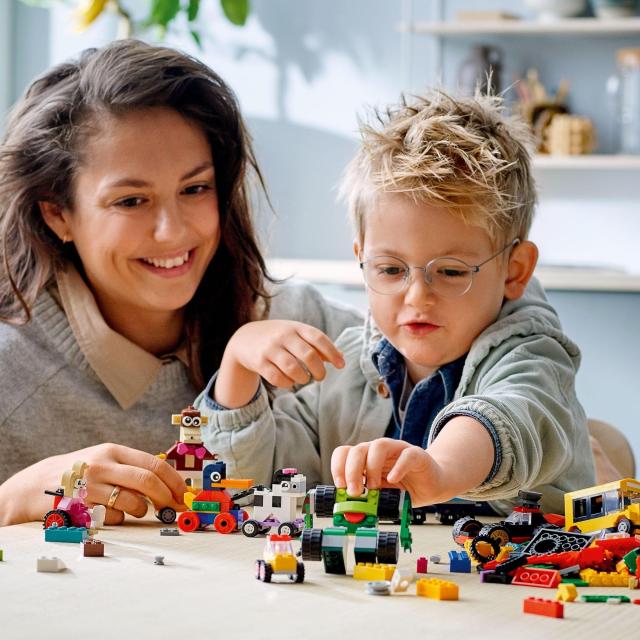 レゴ(LEGO) クラシック アイデアパーツ＜ホイール＞ クリスマスプレゼント クリスマス 11014_1